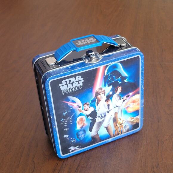 Star Wars Lunch Box Episode IV A New Hope Mini Tin Lunch Box New - Picture 3 of 10